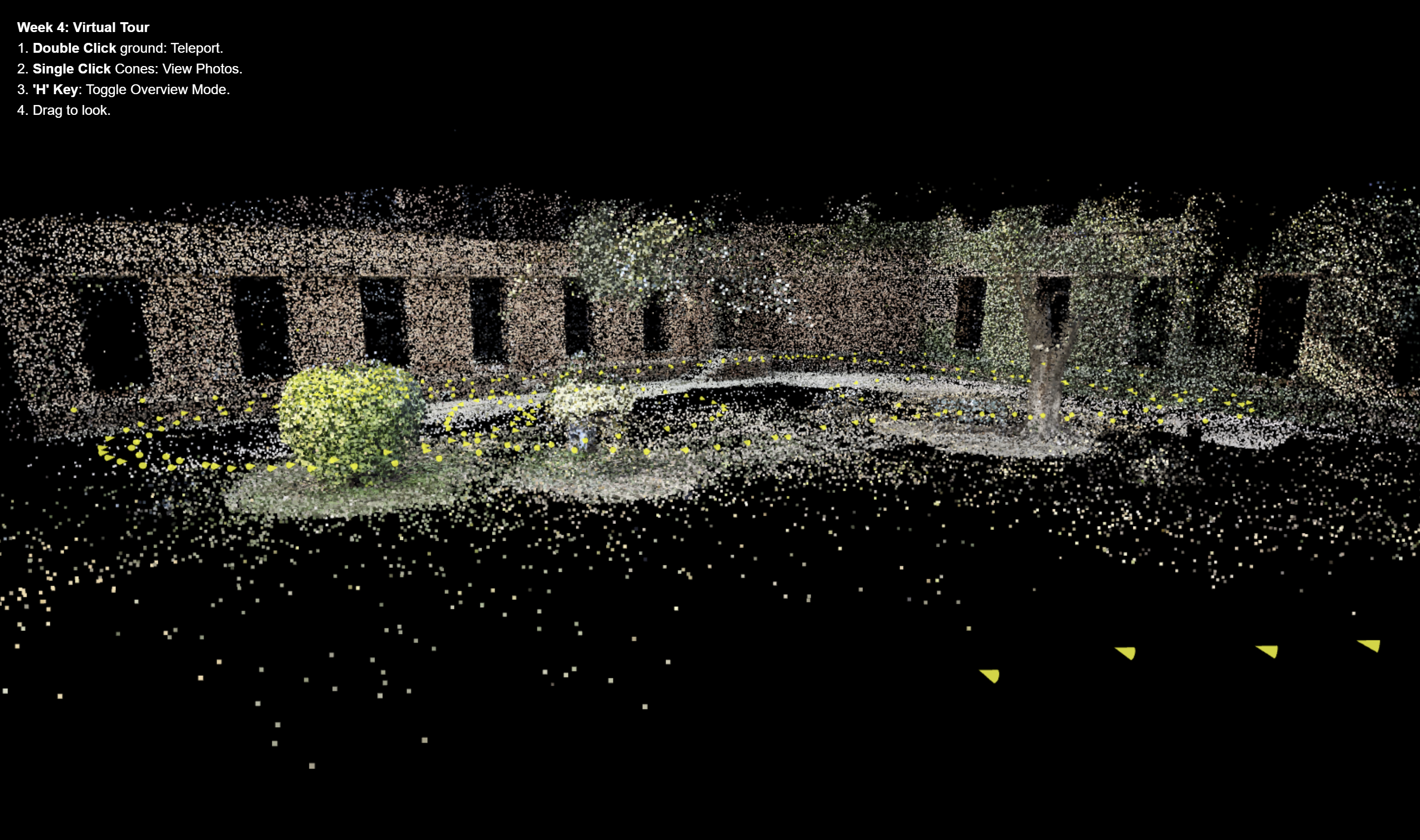 3D Scene Reconstruction Virtual Tour